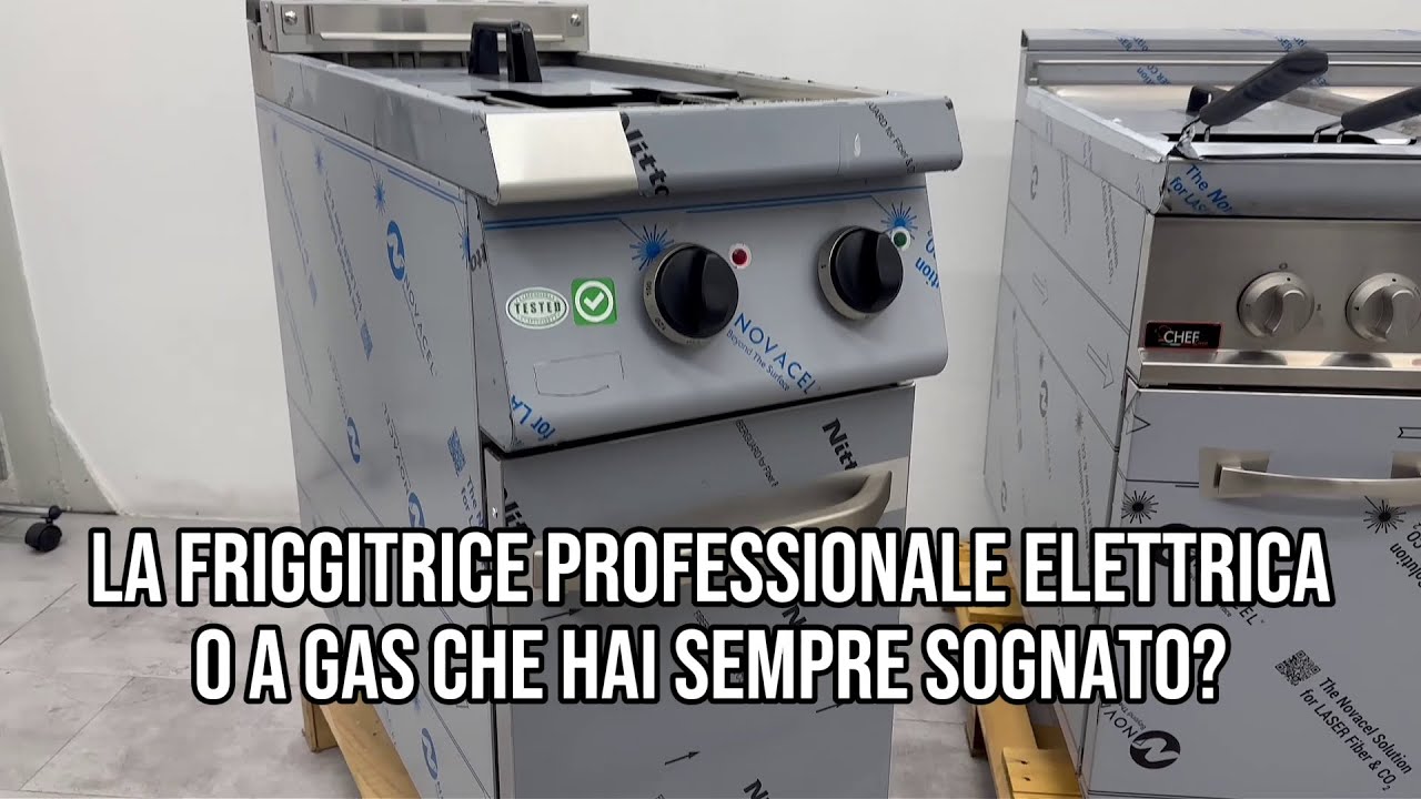 Friggitrici Professionali Elettriche o a Gas di ChefLine