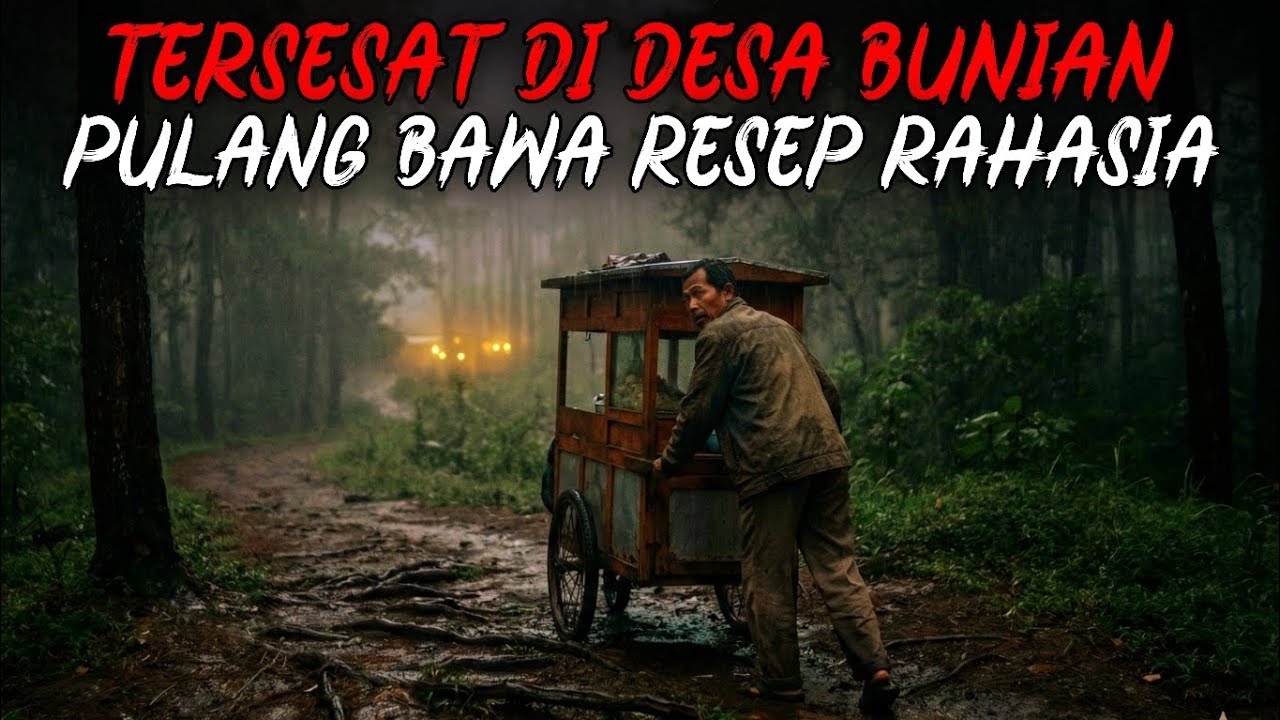PENJUAL BAKSO URAT TERSESAT DI DESA BUNIAN PULANG DAPAT RESEP RAHASIA BIKIN LARIS BAKSONYA
