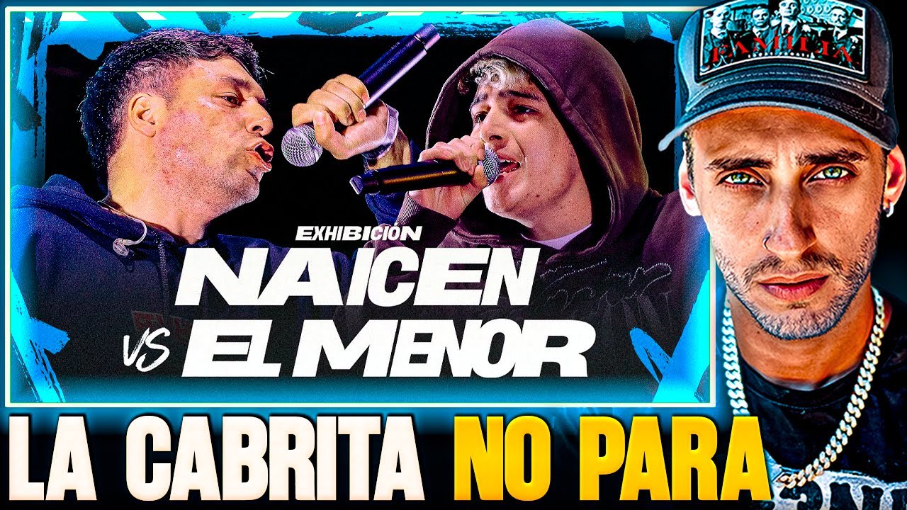 🐐 BATALLÓN 🐐 BLON reacciona a EL MENOR vs NAICEN en FMS ARGENTINA  🇦🇷