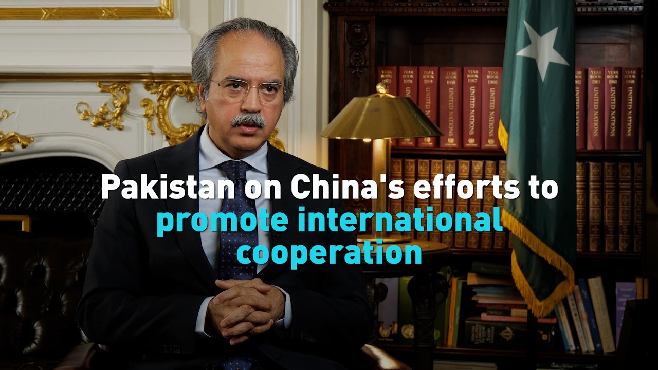Pakistan on China's efforts to promote international cooperation