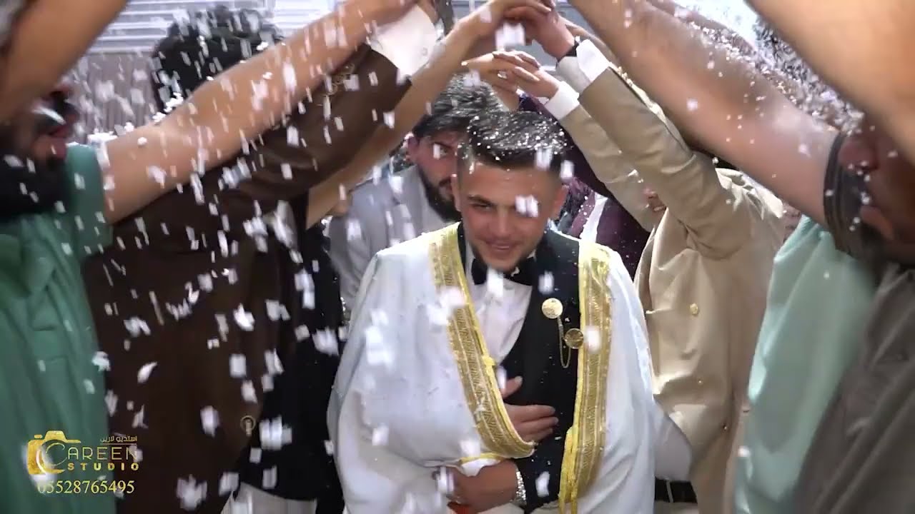 افراح اهالي منغ  حفل زفاف العريس ( محمد عبدو حجازي ) مع الفنان رامي خيري  و مؤسسة الكنار  ج 1