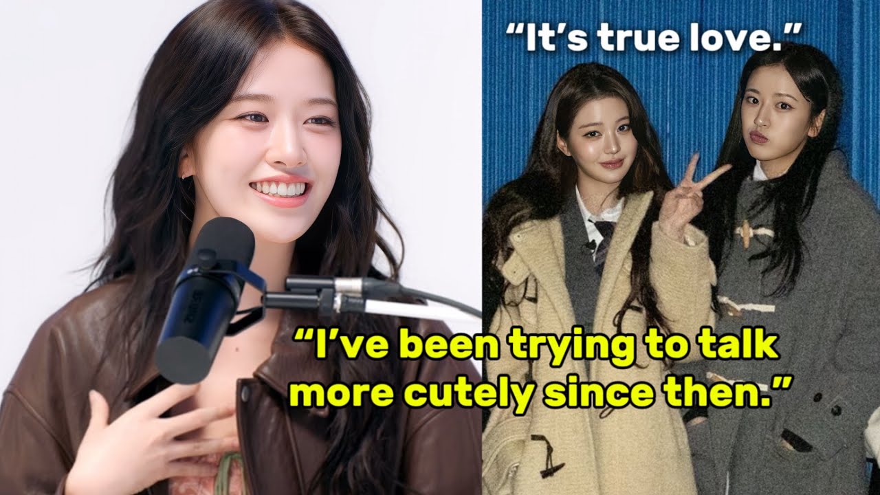 YUJIN said that she's being careful with her words and actions when it comes to WONYOUNG