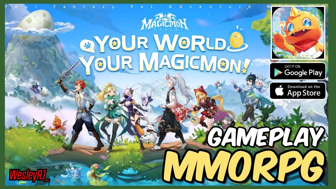 MAGICMOON WORLD | NEW MMORPG, GAMEPLAY, CLASSES, SKILLS, PETS, QUESTS and MORE (Android/iOS) FREE