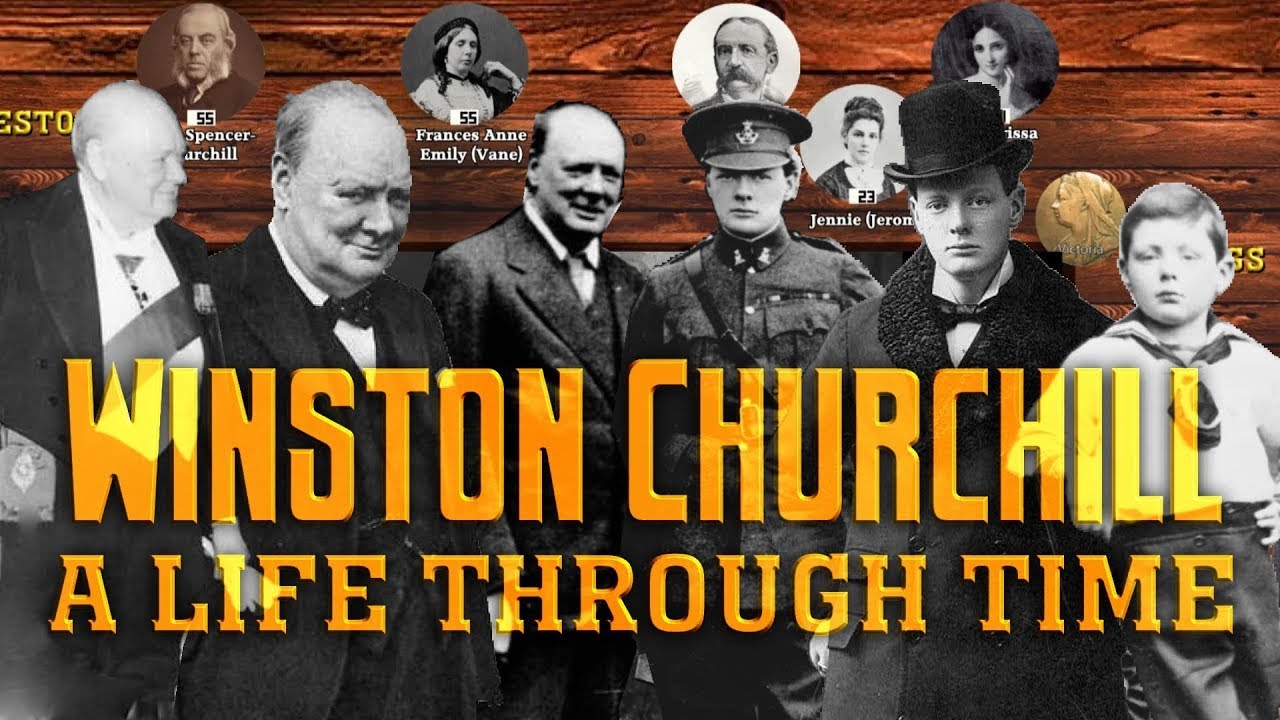 Winston Churchill A Life Through Time 1874 1965 by Tommy and plushies