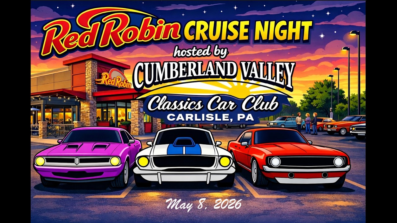 Red Robin Cruise Night - 8 May 2026