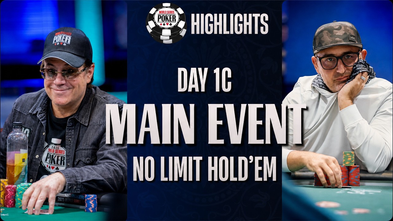 HIGHLIGHTS | $10,000 Main Event | Day 1C