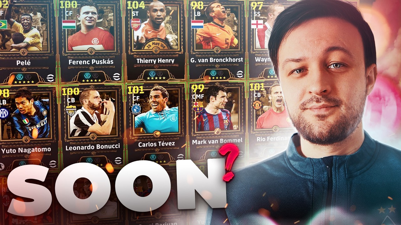 New cards in eFootball! Henry, Ronaldinho, Salah rumours