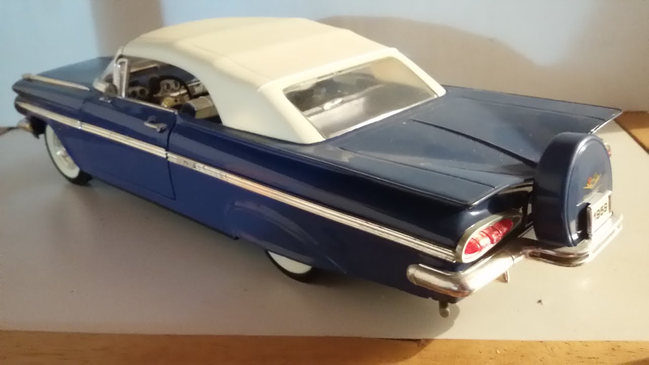 1959 Chevy Impala convertible, 1:18 scale, by Yatming Road & Tough