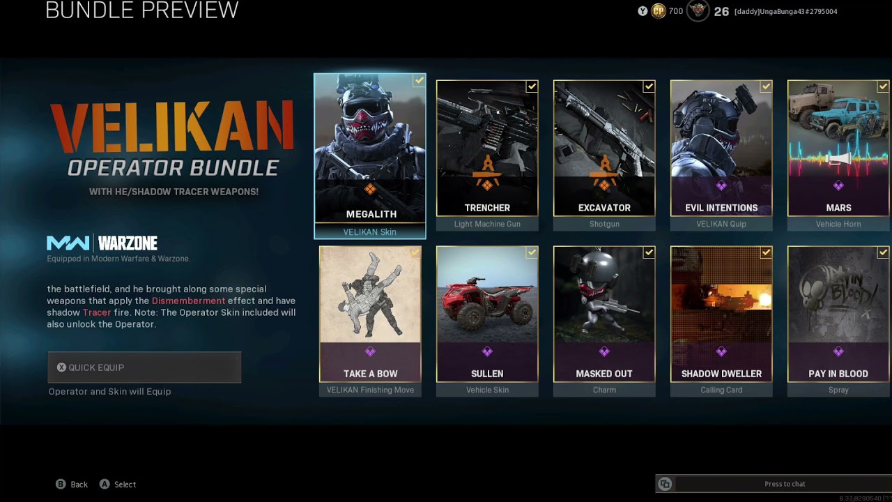 Velikan Operator Bundle Showcase