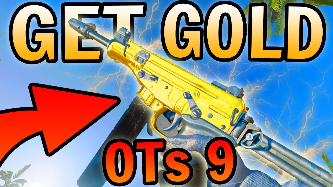 FASTEST WAY TO GET OTs 9 GOLD IN COLD WAR -  All Camo Challenges, Best Classes and Tips!