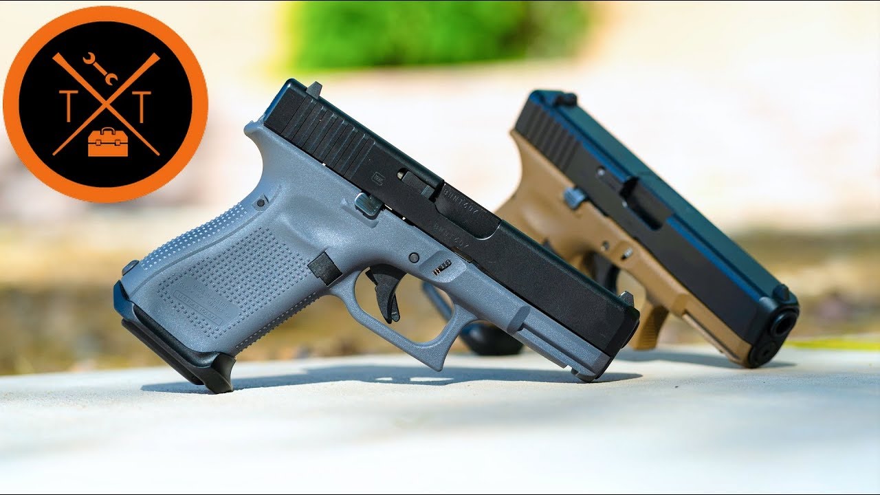 NEW Glock 19 Gen 5 COLORS // Grey & FDE Worth It??