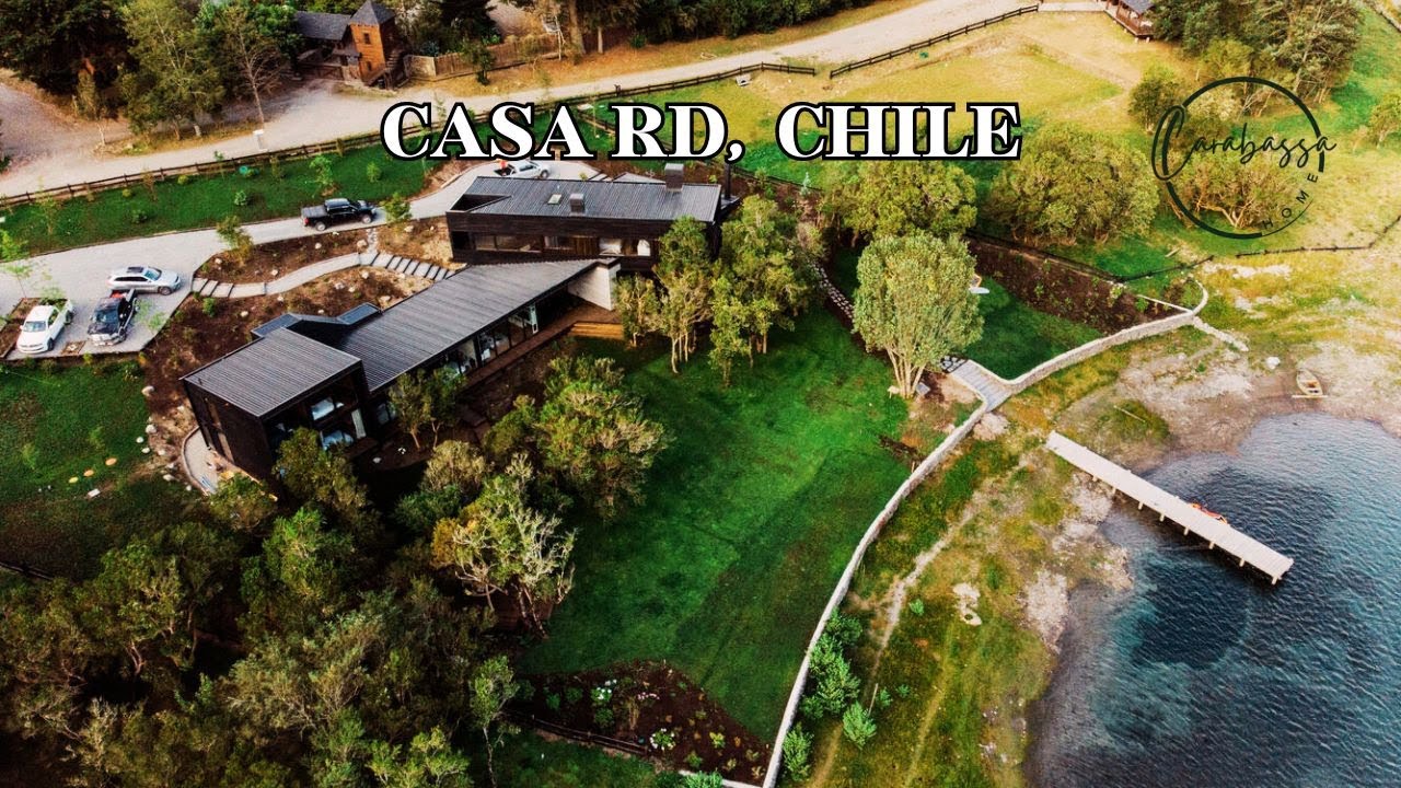 Casa RD: Diseño Arquitectónico Sostenible en el Lago Riñihue, Chile