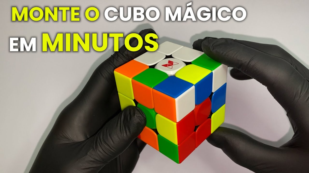 Como montar o CUBO M&Aacute;GICO - MELHOR M&Eacute;TODO (aprenda o M&eacute;todo de Camadas em poucos minutos)