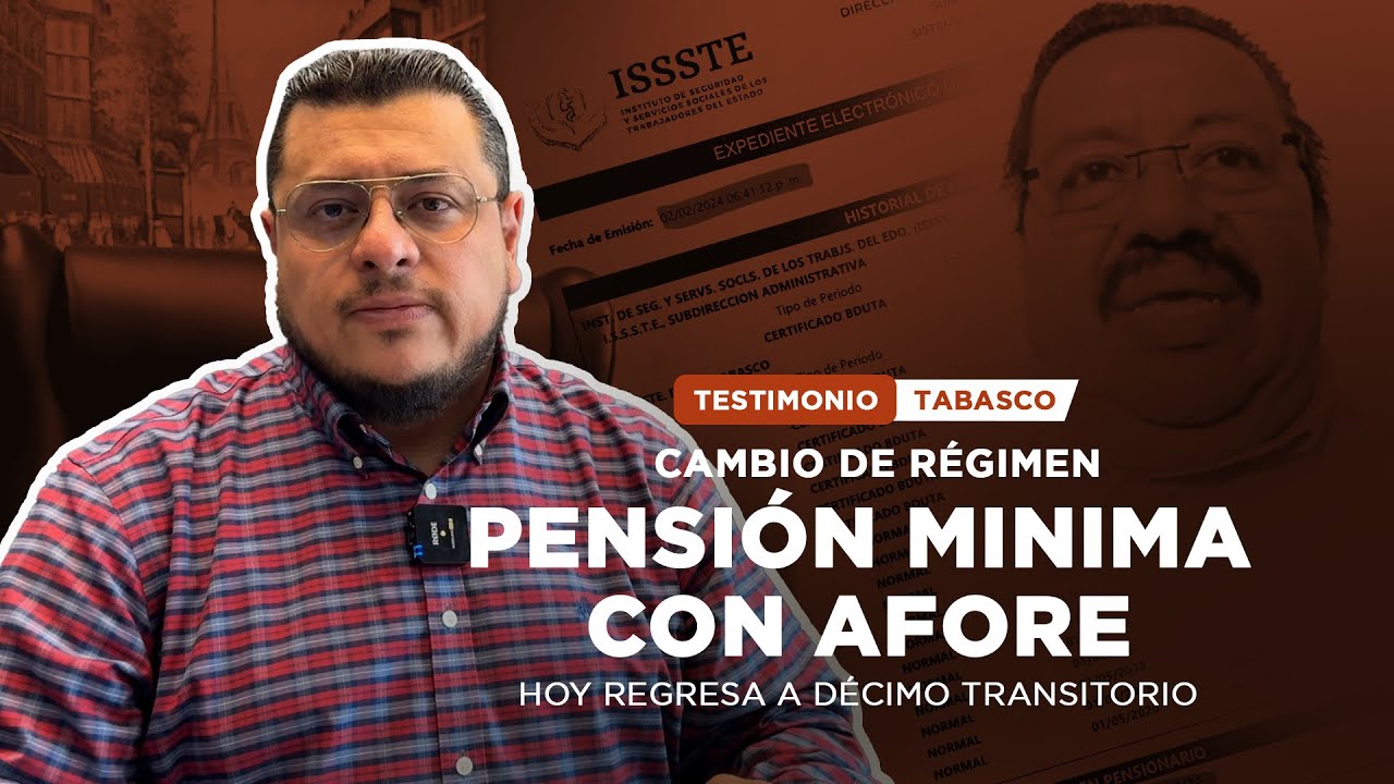 UN ÉXITO MÁS, CAMBIO DE RÉGIMEN PENSIONARIO DEL ISSSTE, DE CUENTAS INDIVIDUALES AL 10° TRANSITORIO