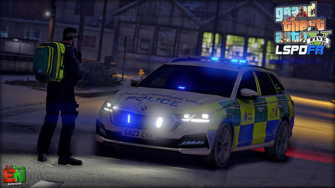 Joint Response Unit feeling the Heat! - GTA 5 British Police Mod - UK LSPDFR