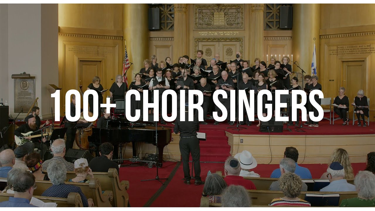 Epic Concert with 100+ Choir Singers and Live Band - Captured in Stunning Quality
