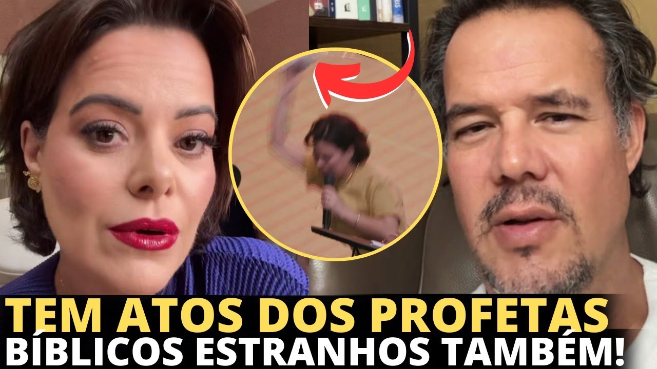Esposo de Ana Paula Valadão fala sobre ela ter quebrado xícara enquanto profetizava no PRÉ-THE SEND