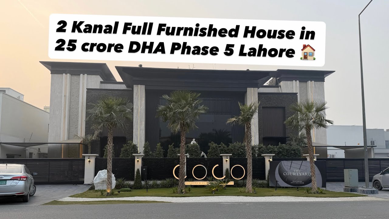 Inside PKR 25 crore slightly used solid 2 kanal full furnished house DHA phase 5 Lahore