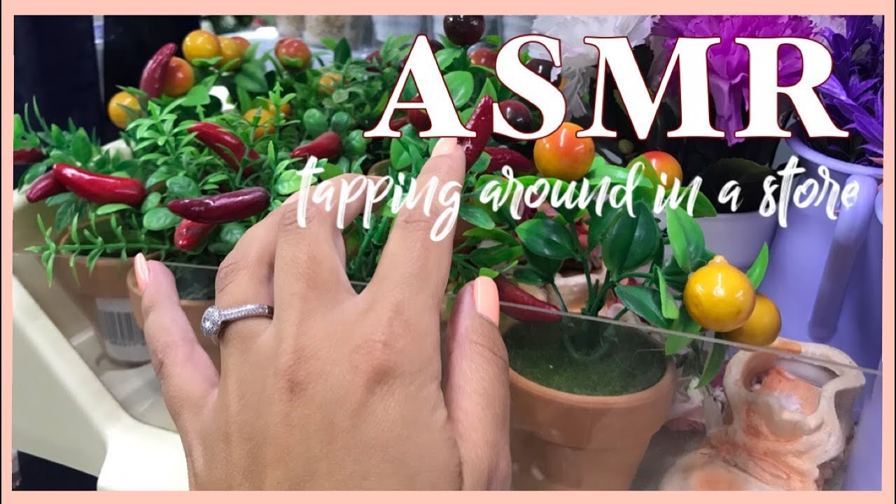 ASMR - TAPPING AROUND IN A CHINA STORE 🇨🇳 IN GREECE 🇬🇷