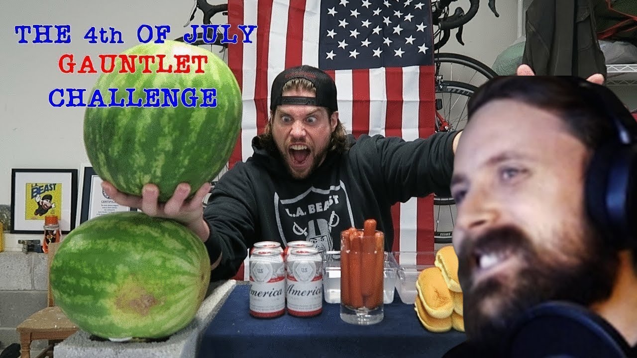 Forsen Reacts | The 4th of July Gauntlet Challenge Doesn't Go As Planned | L.A. BEAST