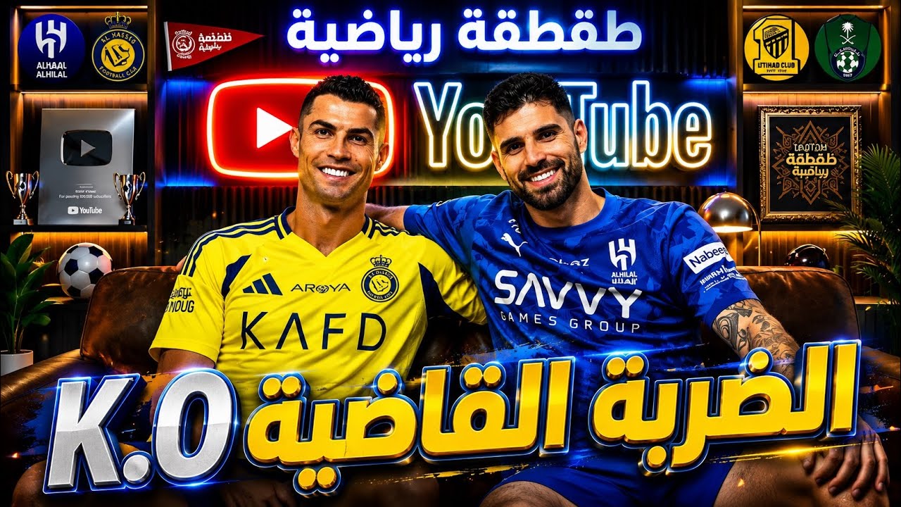 ديربي الهلال و النصر - الضربة القاضية - طقطقة رياضية 