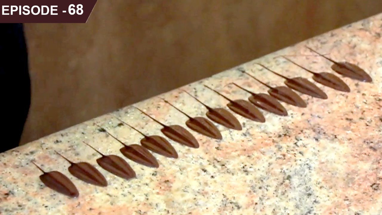 Learn how to make 3 types of CHOCOLATE FLOWERS using dark chocolate to decorate cakes and desserts