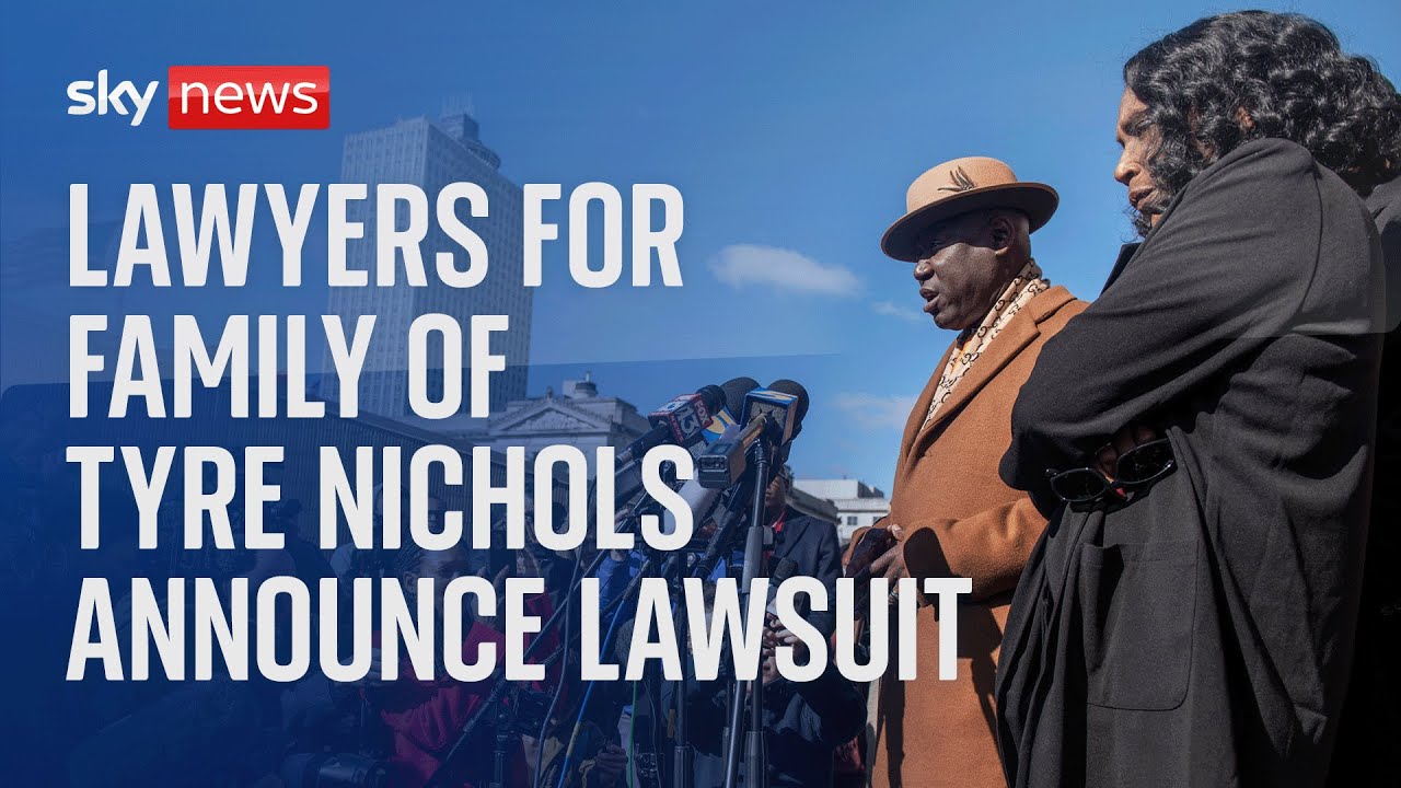 Lawyers for the family of Tyre Nichols announce a lawsuit