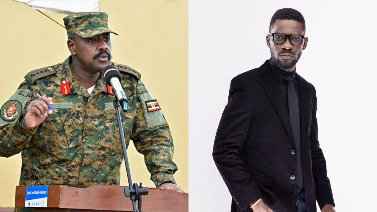 Mtoto wa Museveni, Muhoozi Kainerugaba adai angemkata kichwa Bobiwine