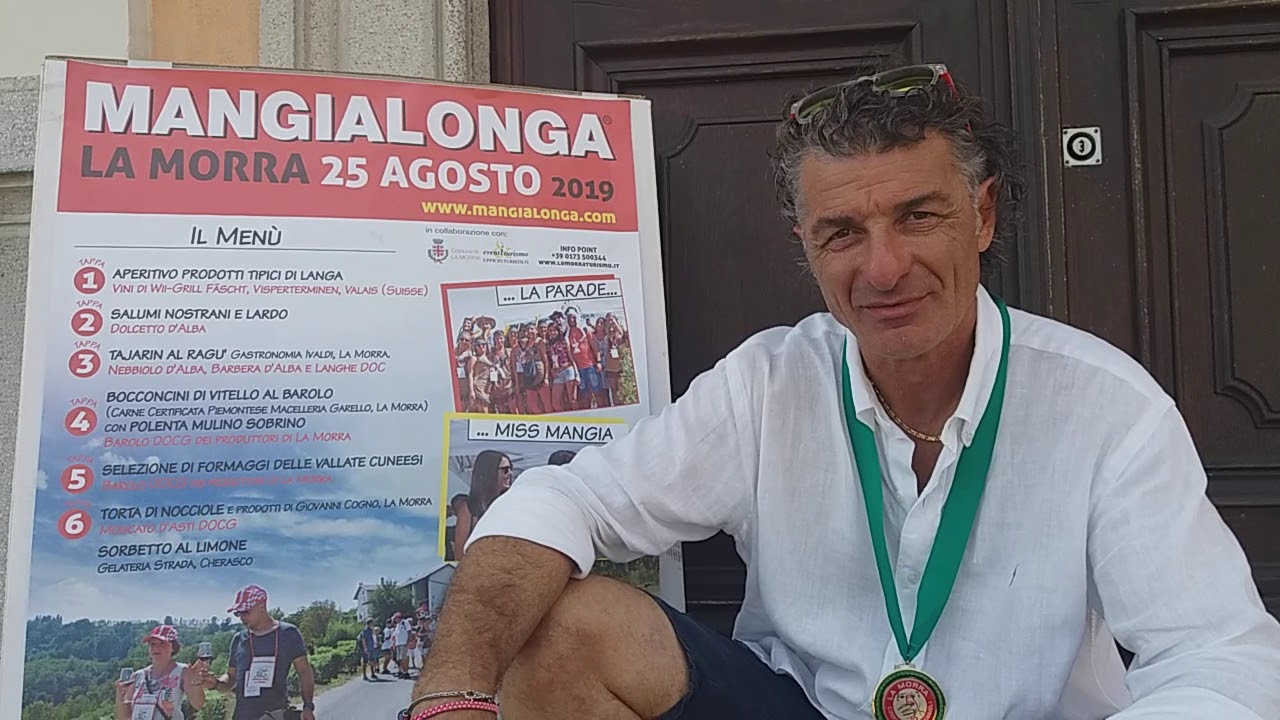 Mangialonga 2019 a La Morra: Paolo Gazzera