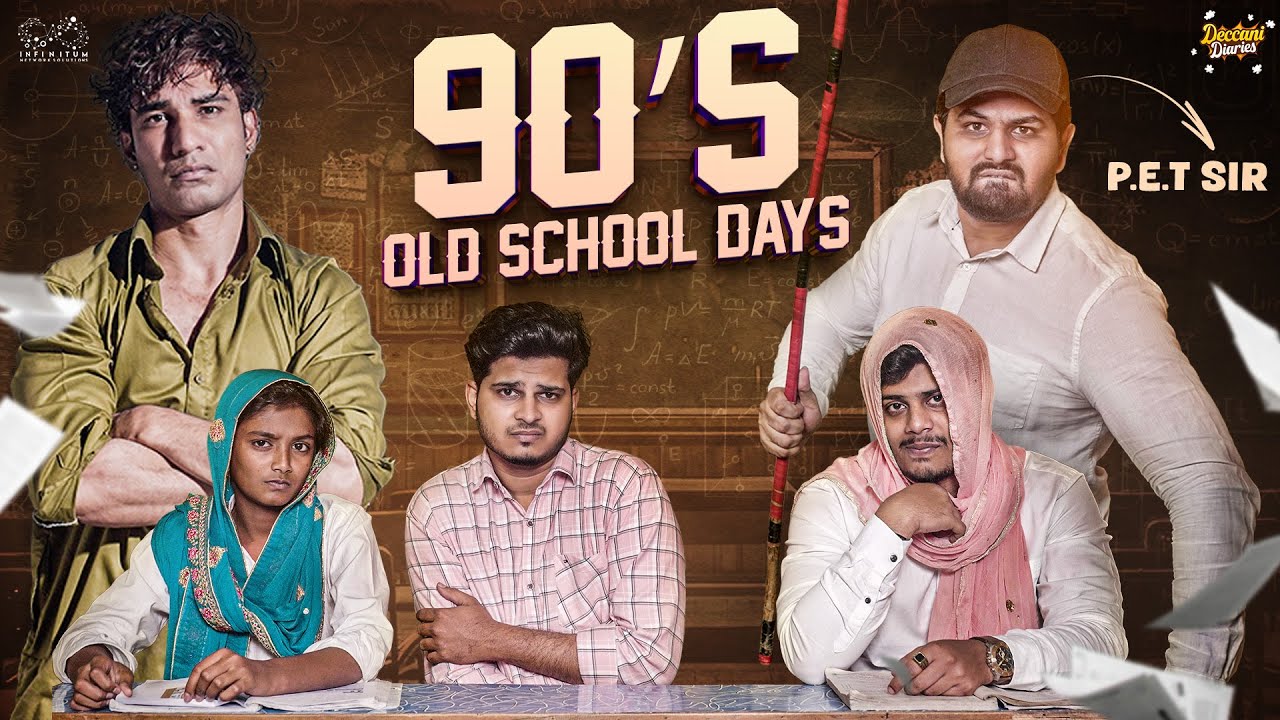 90's Old School Days || Hyderabadi Comedy || Deccani Diaries || Infinitum Media