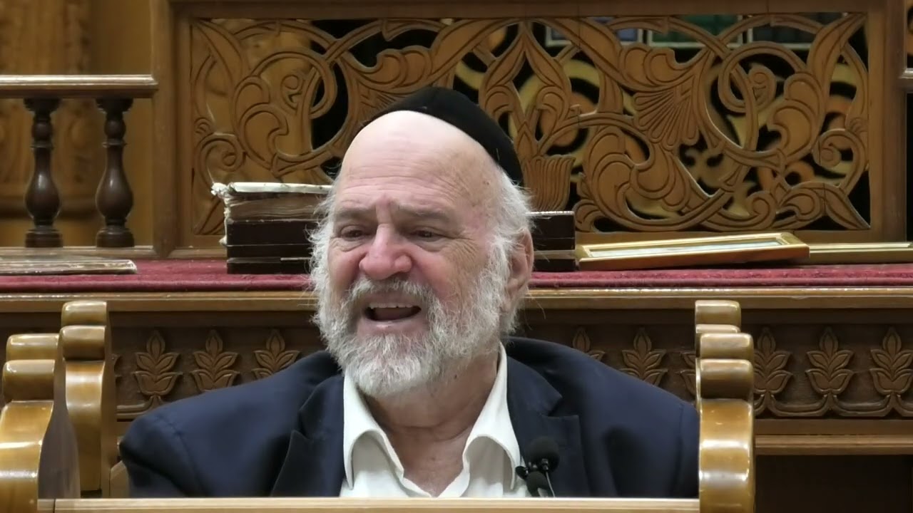 הרב ברוך רוזנבלום בהיכל אוריאל - פרשת יתרו התשפ״ו - חלק 2 מ -3