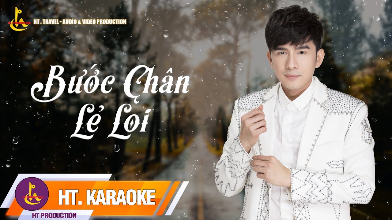 KARAOKE || BƯỚC CHÂN LẺ LOI || ĐAN TRƯỜNG