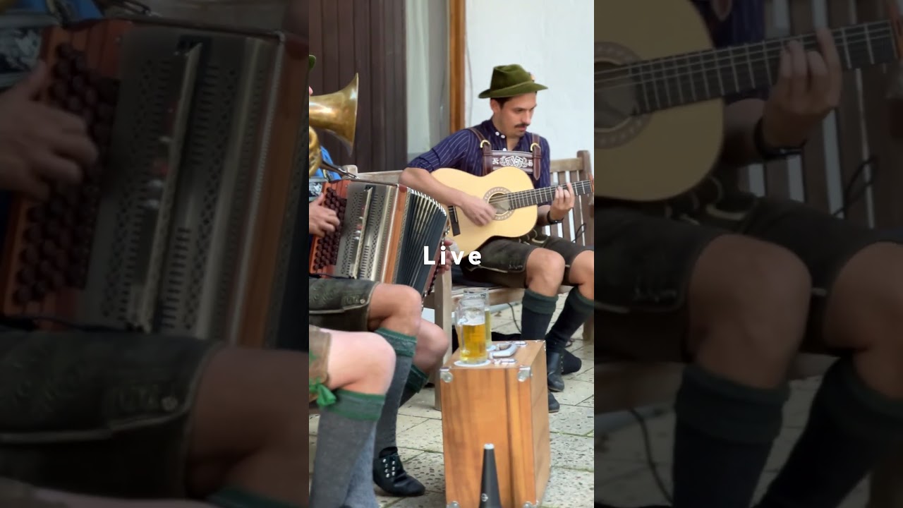 Die K&ouml;nigsoim Musi live im Biergarten! 🎶🍻 Diesen Donnerstag, 29.8. um 18 Uhr! 😍 #musik #biergarten