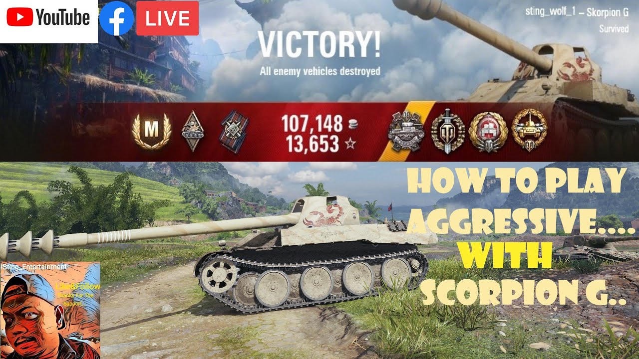SCORPION G,,,How To Play Aggressive In 4mnt