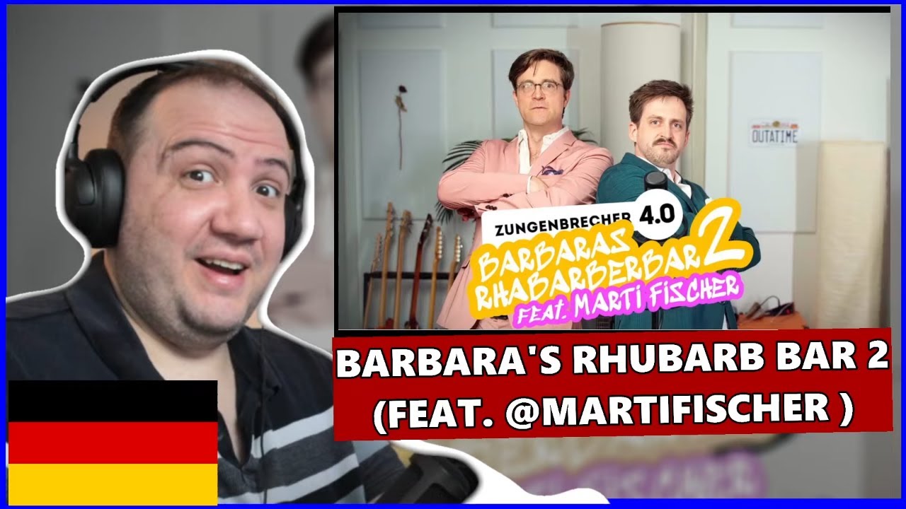 *VIRAL* Barbara's Rhubarb Bar 2 (feat. @martifischer ) | Teacher Paul Reacts GERMANY 🇩🇪