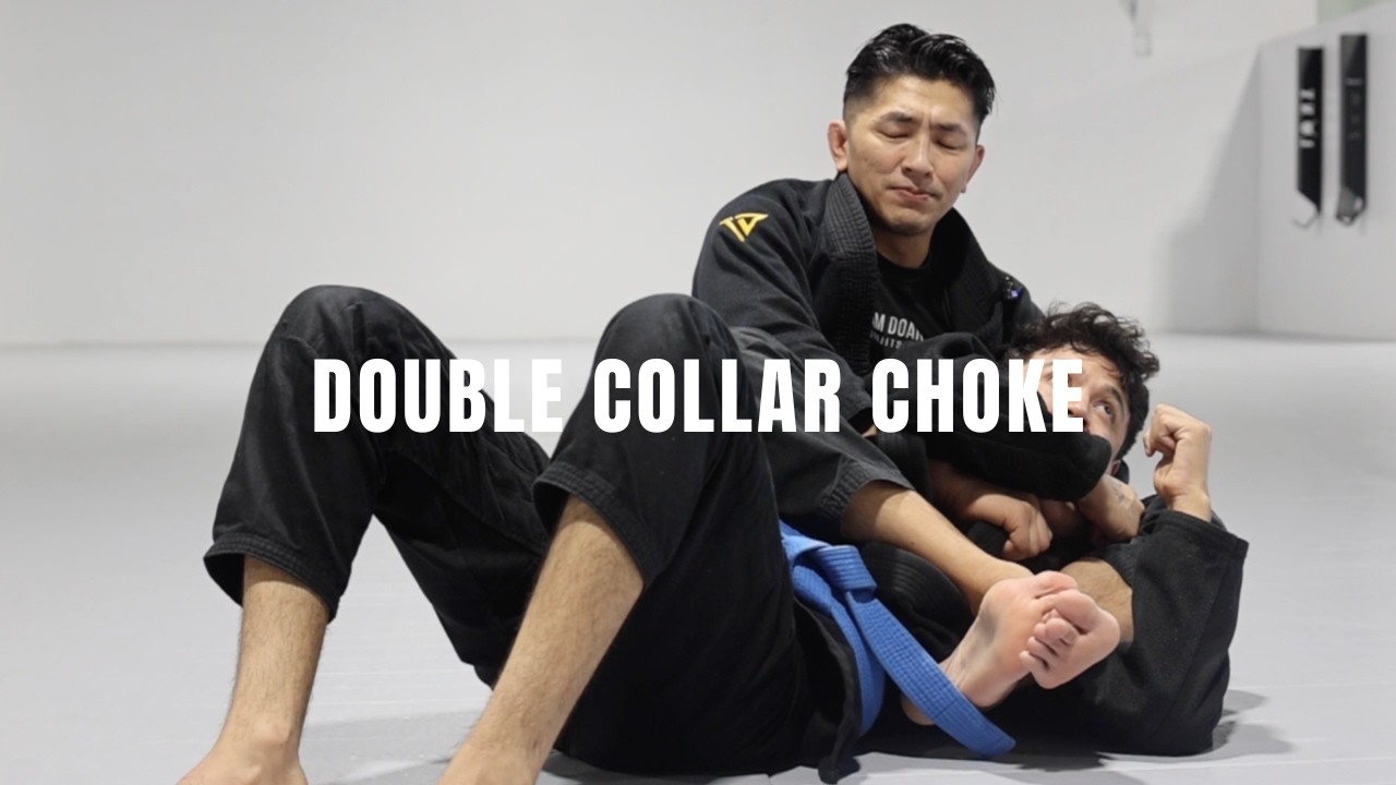 Double Collar Choke from Back Control | Team Doan