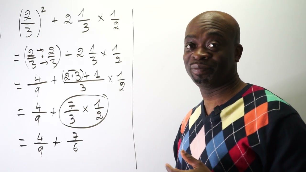 BODMAS / PEMDAS Rules - Order Of Operations With Fractions