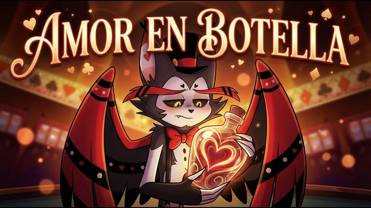 amor en botella extendida hazbin hotel