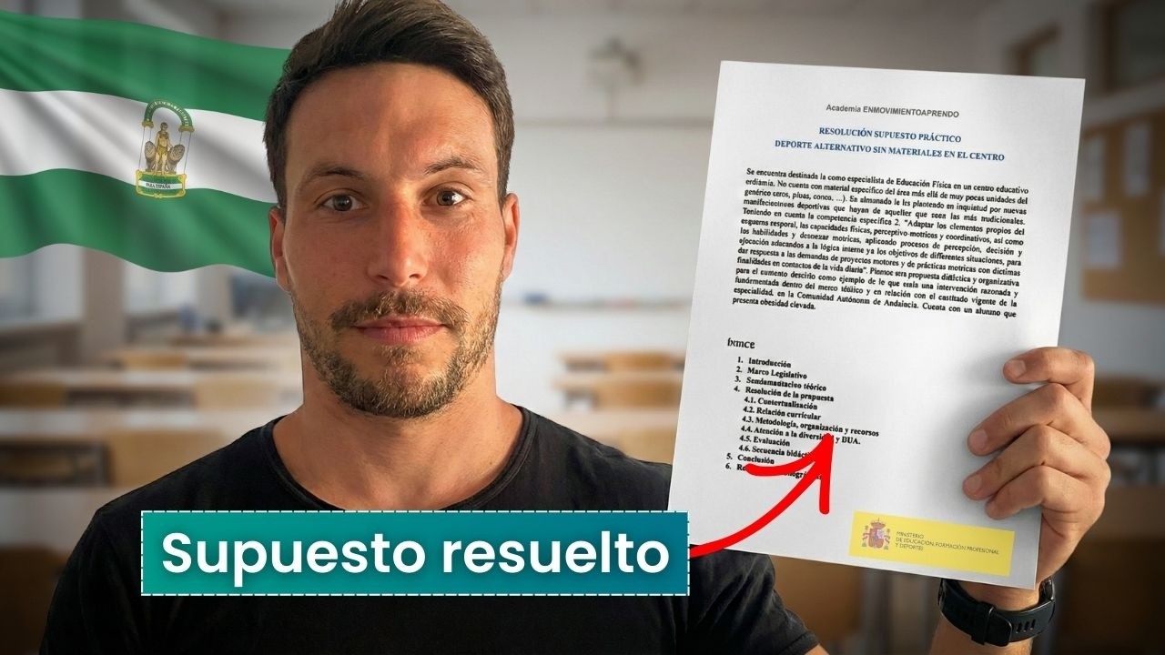 SUPUESTO PRÁCTICO Andalucía 2025 RESUELTO (La estructura que debes seguir)