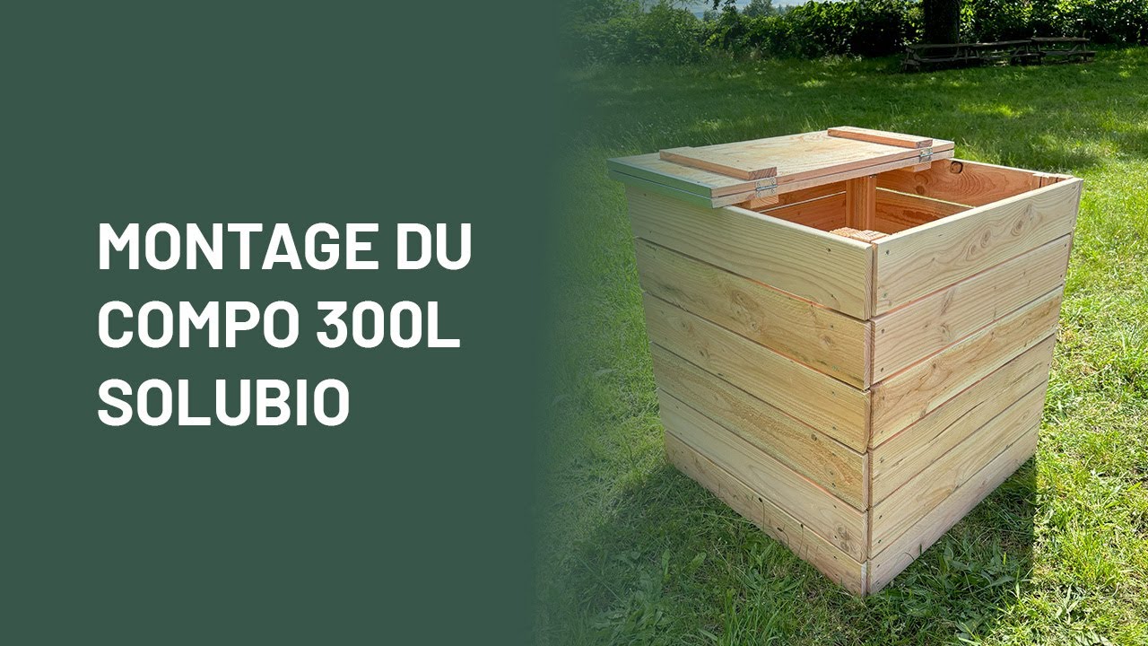 Montage Composteur Solubio - Compo 300L