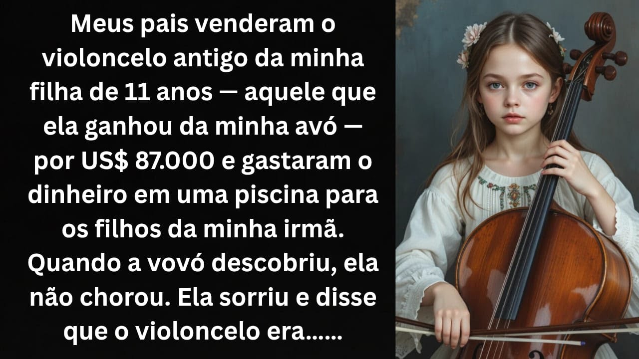 Meus pais ROUBARAM o violoncelo da minha filha e o venderam por US$ 87.000.