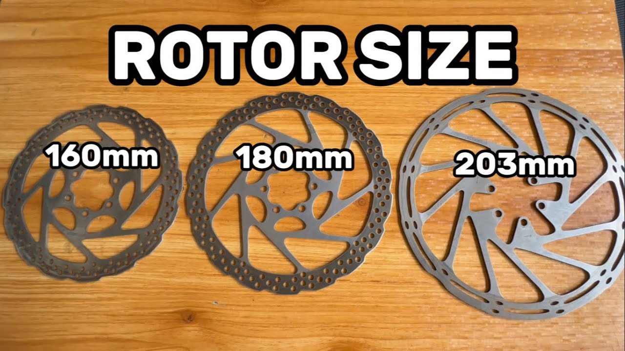 Size ng Rotor na kailangan mo | #patscyclecorner