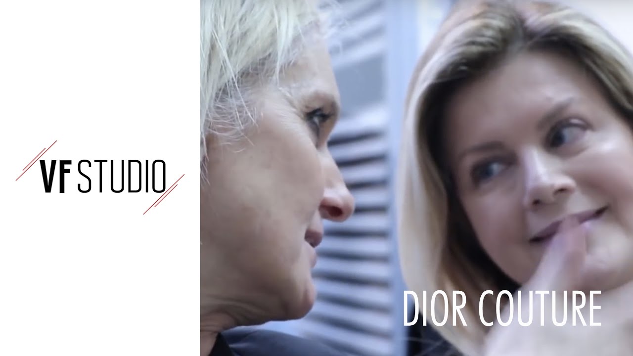 Maria Grazia Chiuri et Virginie Mouzat chez Dior Couture | VF STUDIO