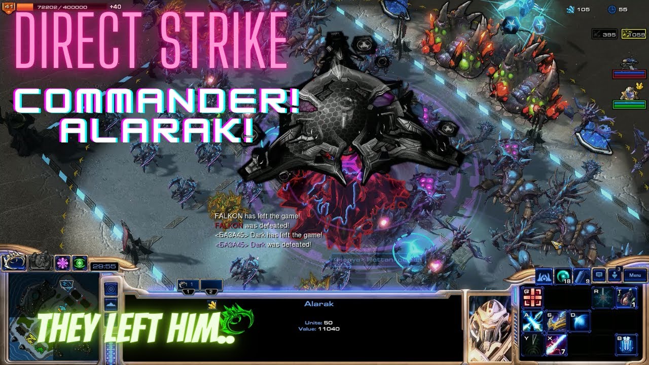 Starcraft 2 Direct Strike Commander Alarak: They Left Him..