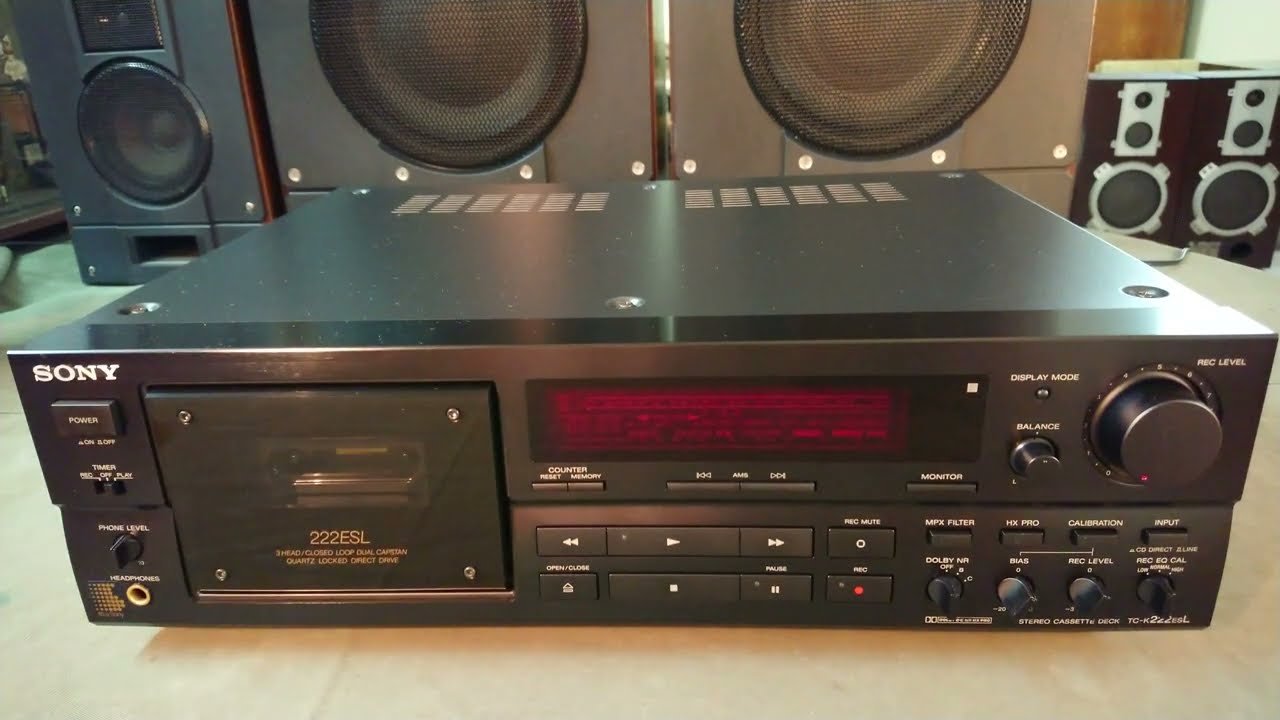 Sony TC-K222ESL Проверка
