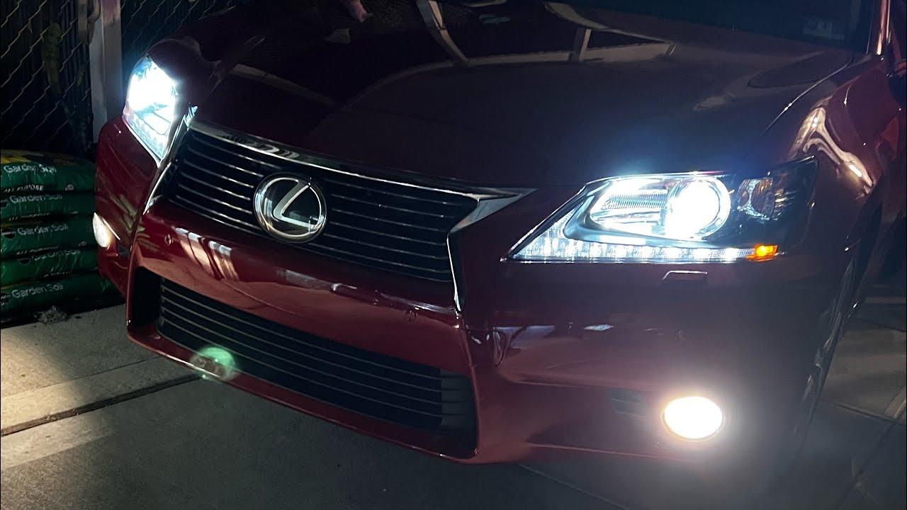 2013+ Lexus GS350 Change clock