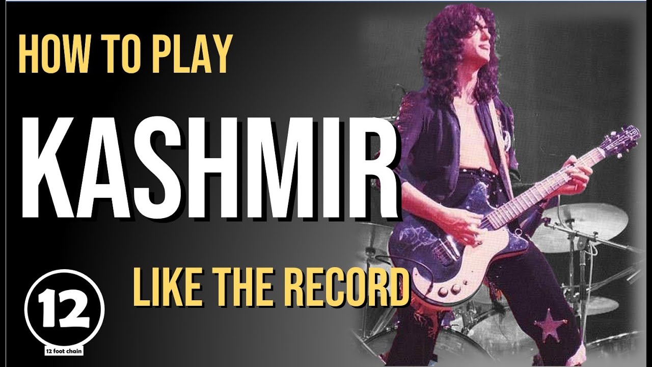 Kashmir - Led Zeppelin | Guitar Lesson