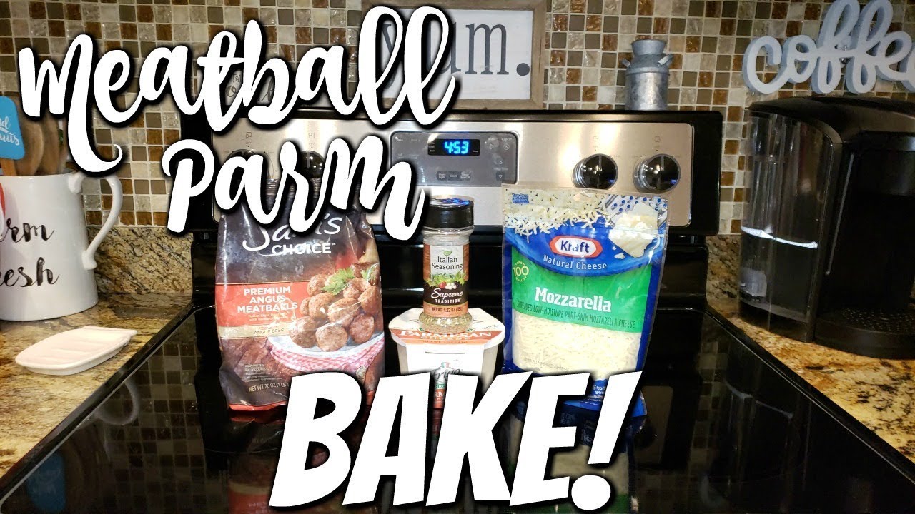 MEATBALL PARMESAN BAKE~FOODIE FRIDAYS!