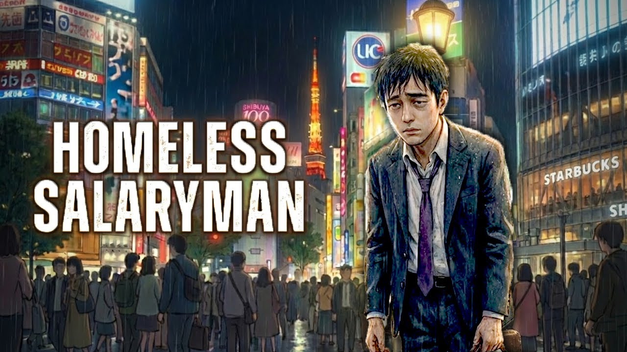 Lonely Night in Tokyo as a Homeless Salaryman