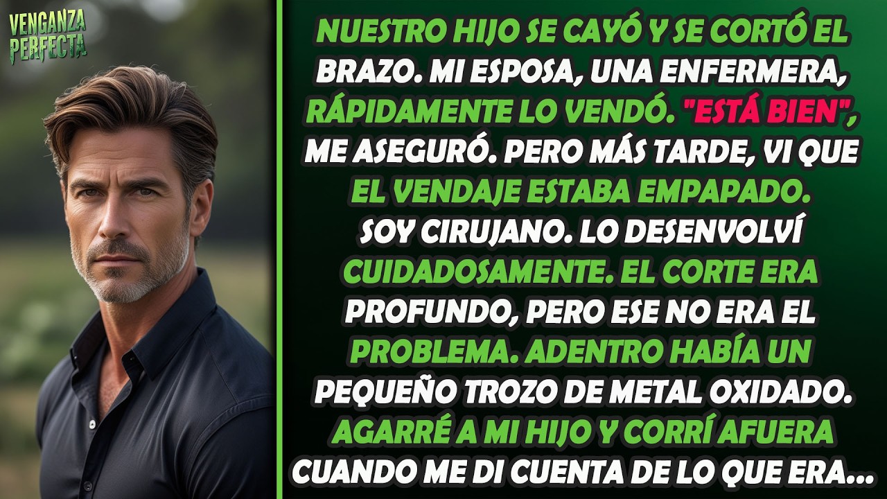Mi esposa curó la herida de nuestro hijo, pero mi cirujano vio lo espantoso que ella escondió en ...